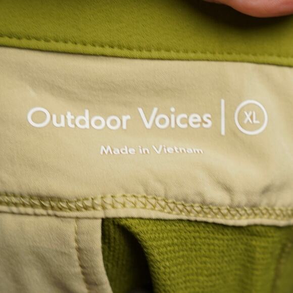 Outdoor‎ Voices Rectrek Belted Terrastretch Mini Skirt Juniper Flax Womens Sz XL - Picture 4 of 5